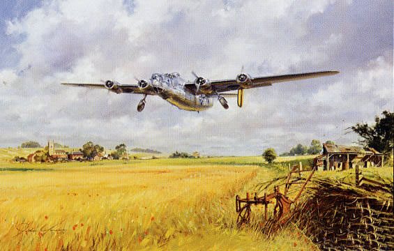 "Sword & The Ploughshare" - John Young - B-24 Liberator World War II Art